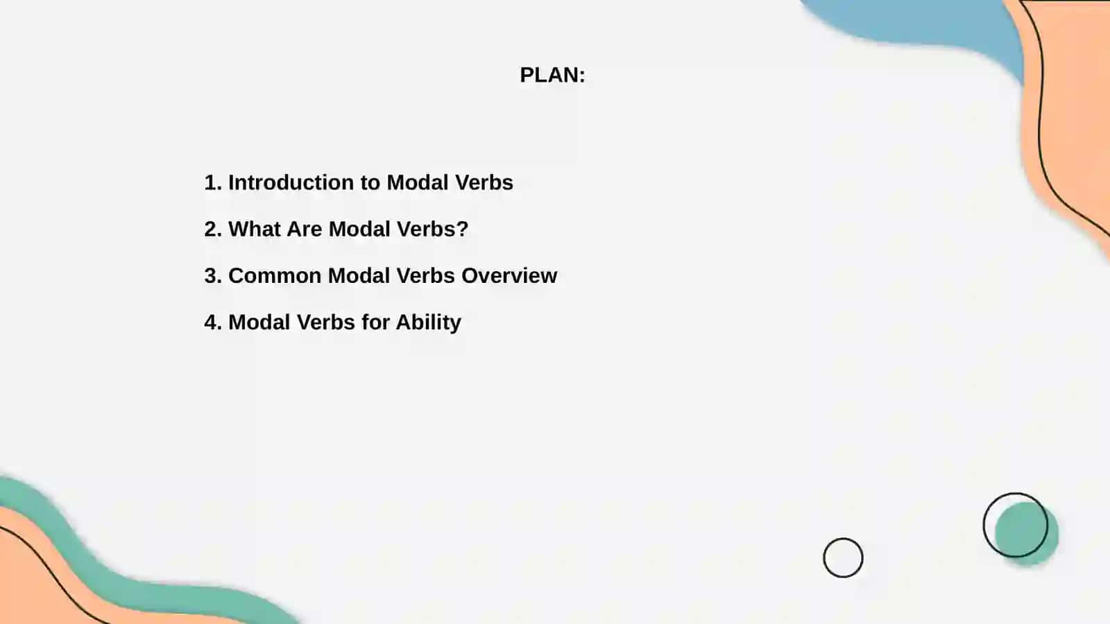 Modal verbs 2