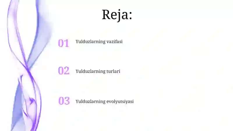 Yulduzlarning vazifasi 2