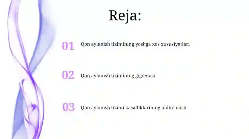 Qon aylanish tizimi kasalliklarining oldini olish 2