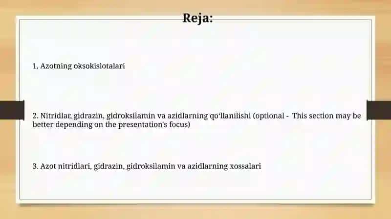 Azotning oksokislotalari 2