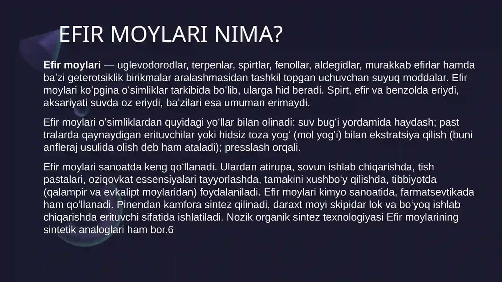 EFIR MOYLARI 2