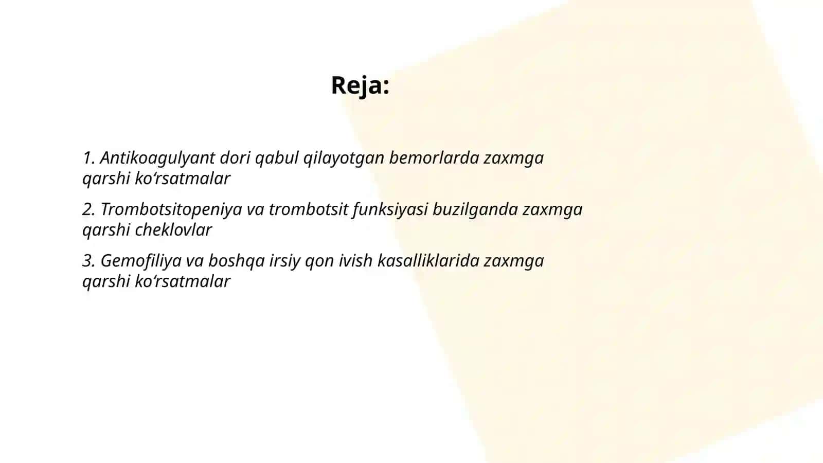 qon quyishda zaxmga qarshi korsatmalar 2