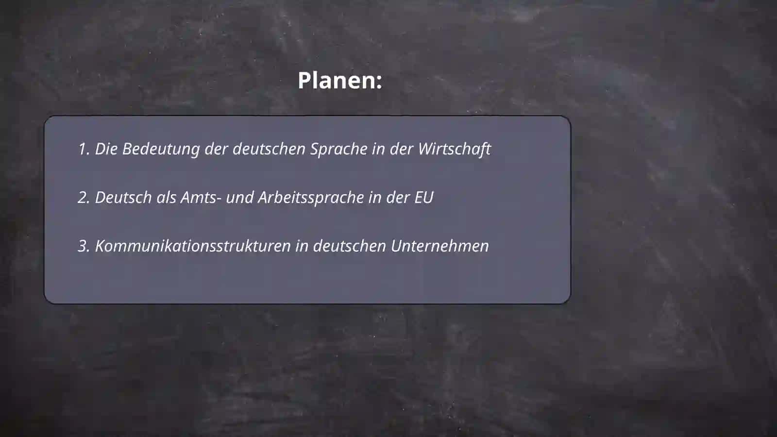 Die Bedeutung der deutschen Sprache in der Wirtschaft 2