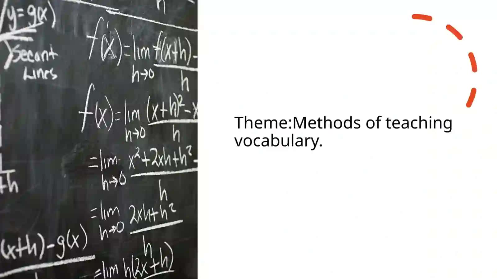 Methods of teaching vocabulary 2