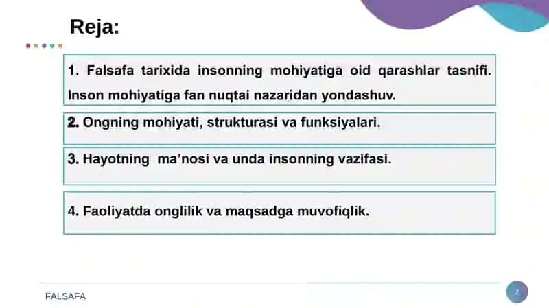 Insоn falsafasi (Falsafiy antropologiya) 2
