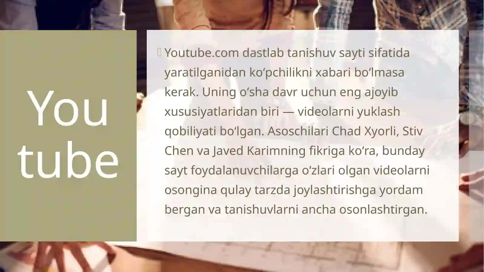 You Tube 2