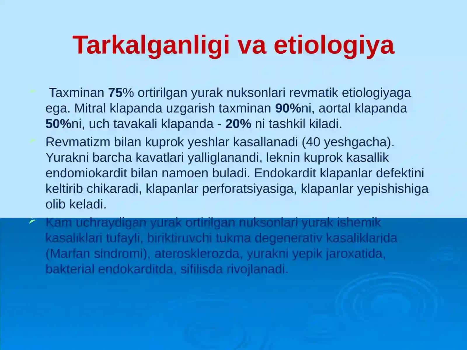 Ortirilgan yurak nuqsonlari va yurak ishemik kasalligi 2