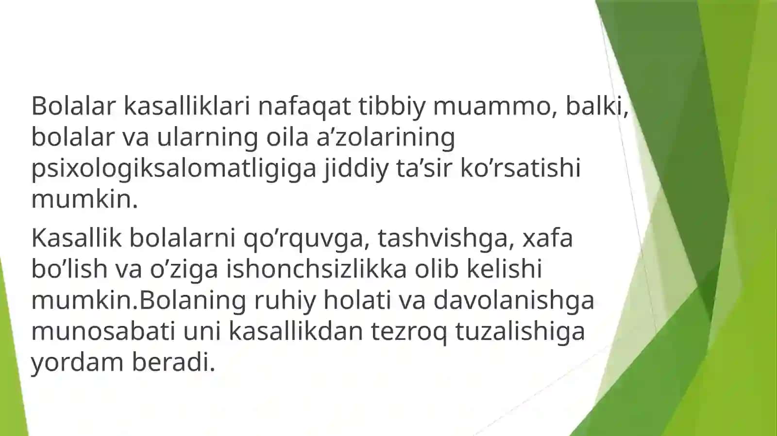 BEMOR BOLA PSIXOLOGIYASI 2