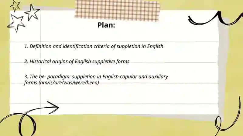 Suppletion 2