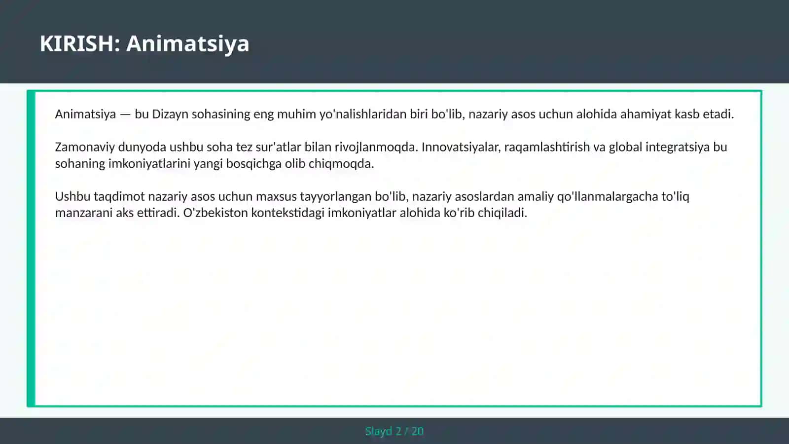Animatsiya 2