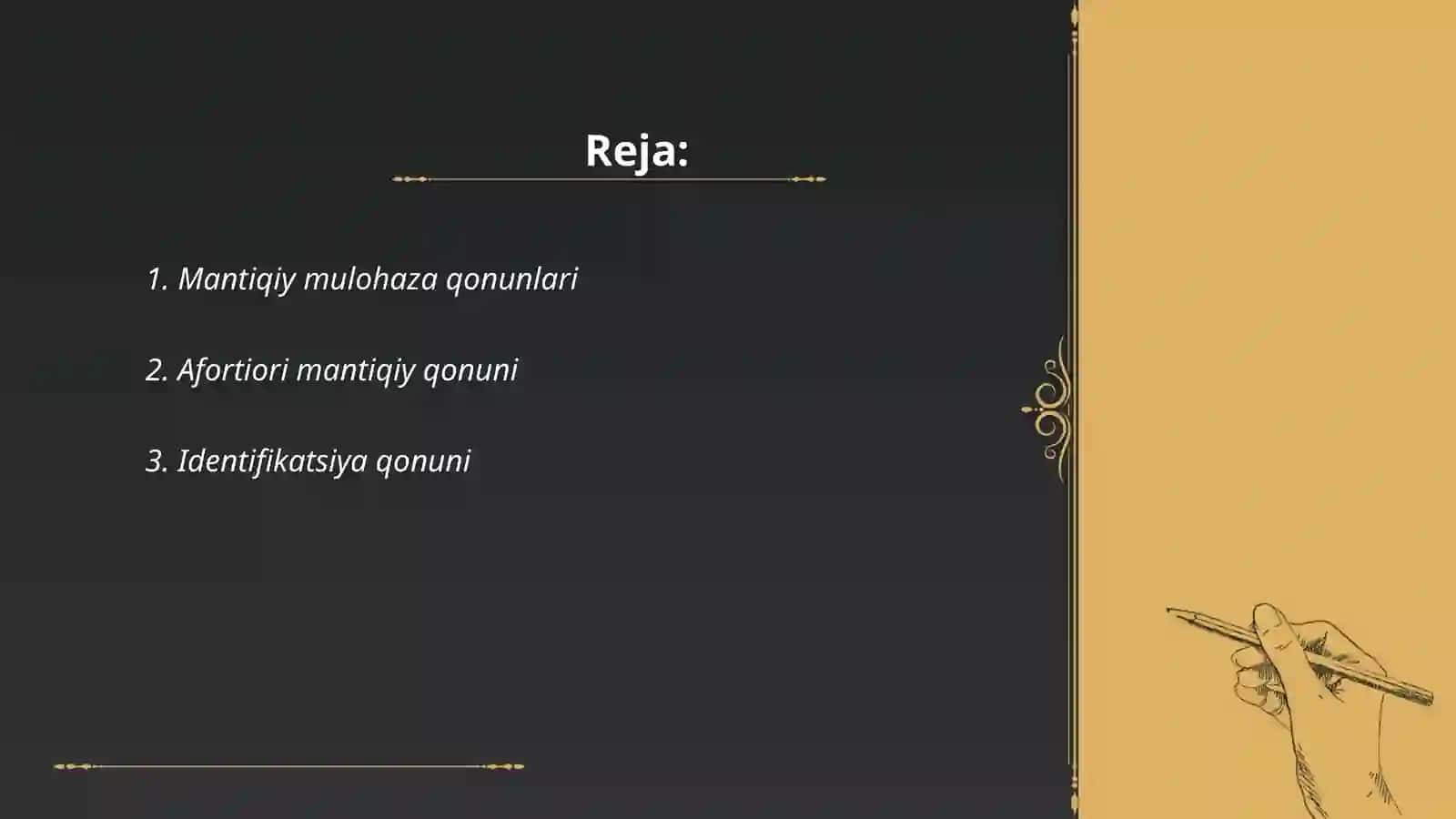 Mantiq qonunlari 2