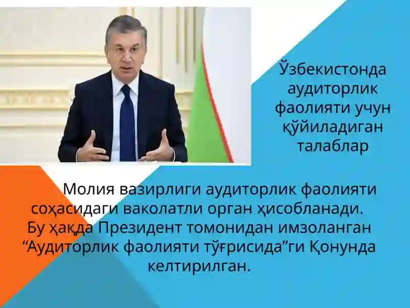 Auditorlik kasbiga malakaviy va axloqiy talablar 2