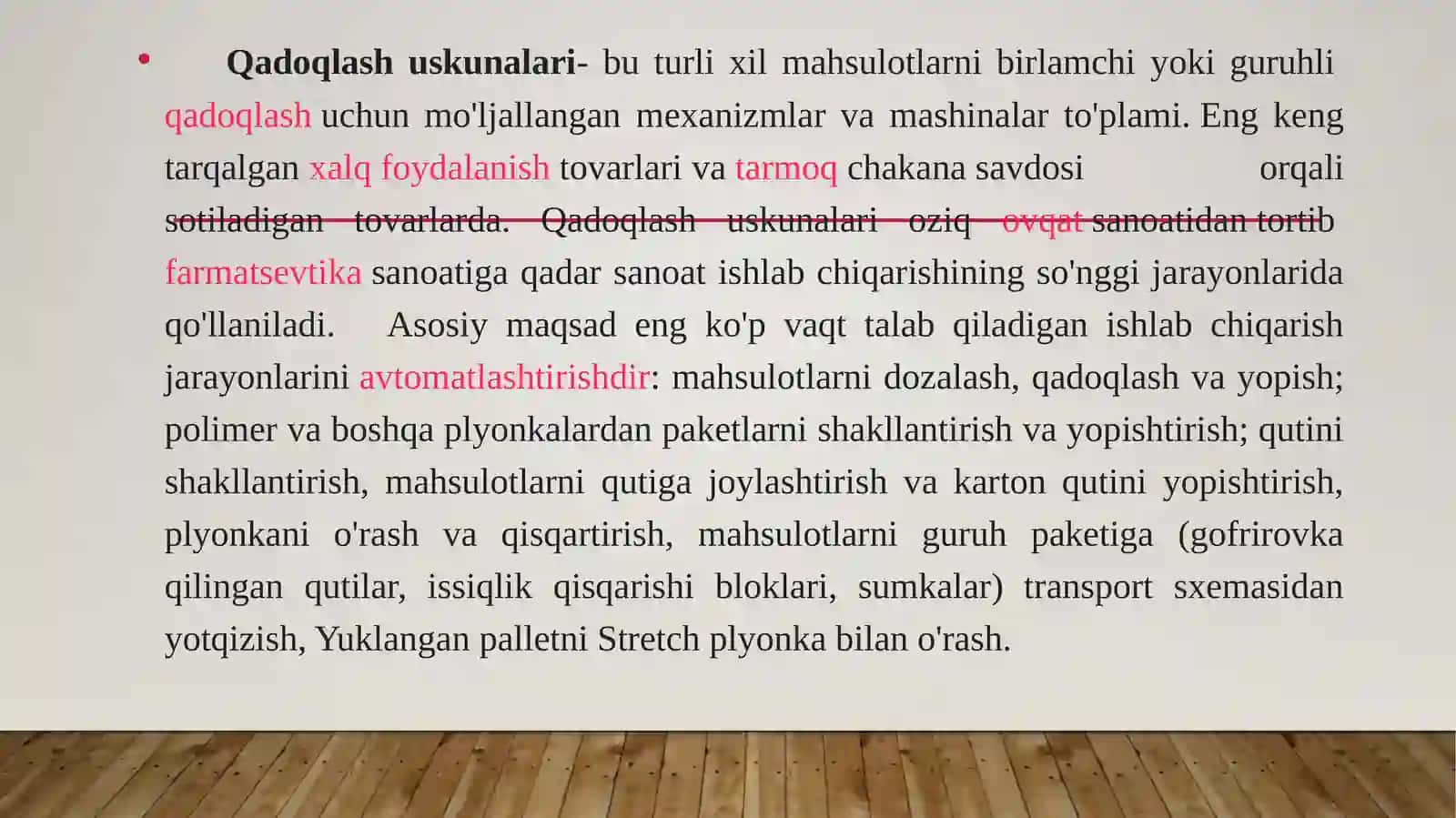 Qadoqlash va yopish uskunalari 2