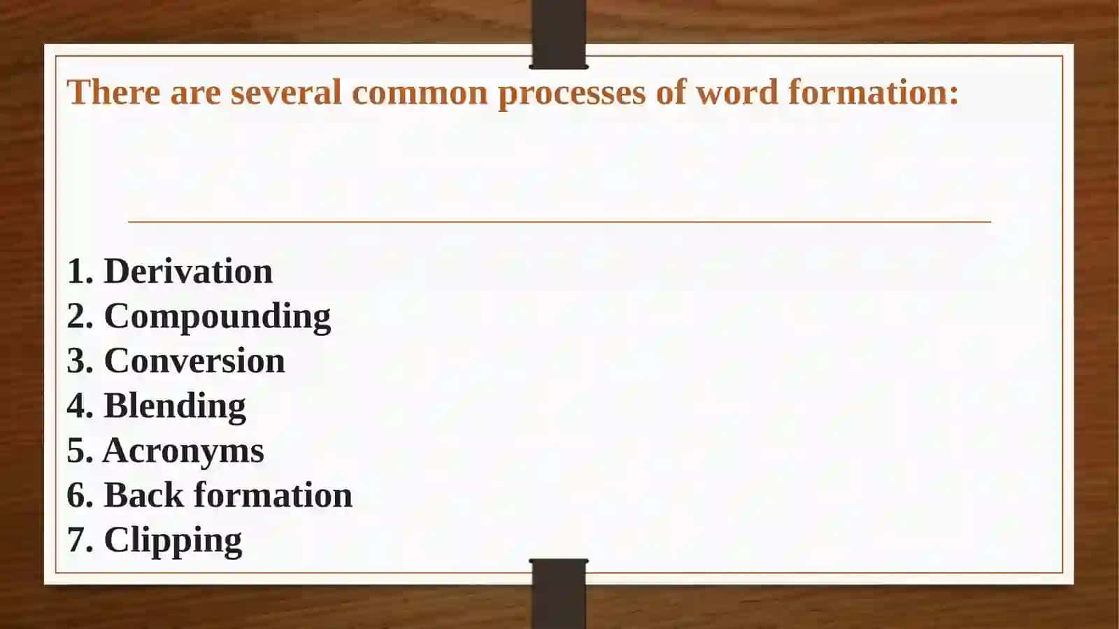 Conversion as a productive type of word formation 2