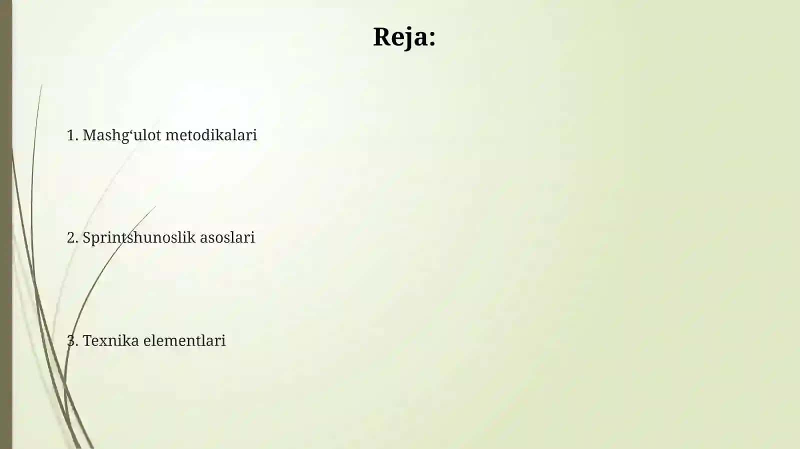 Gʻovlar osha yugirish metodikasi 2