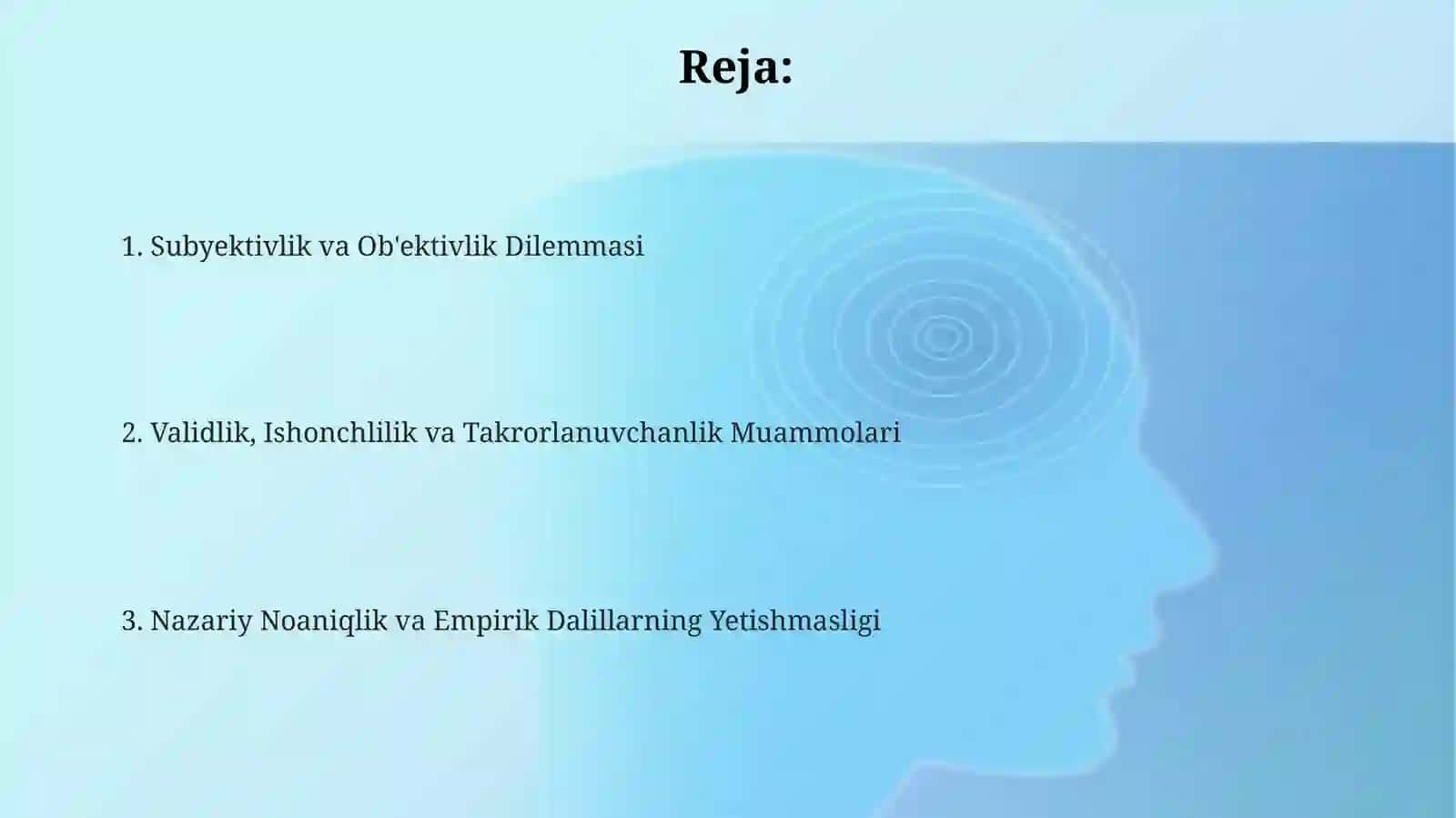 Gumanistik psixologiyada metod muammolari 2