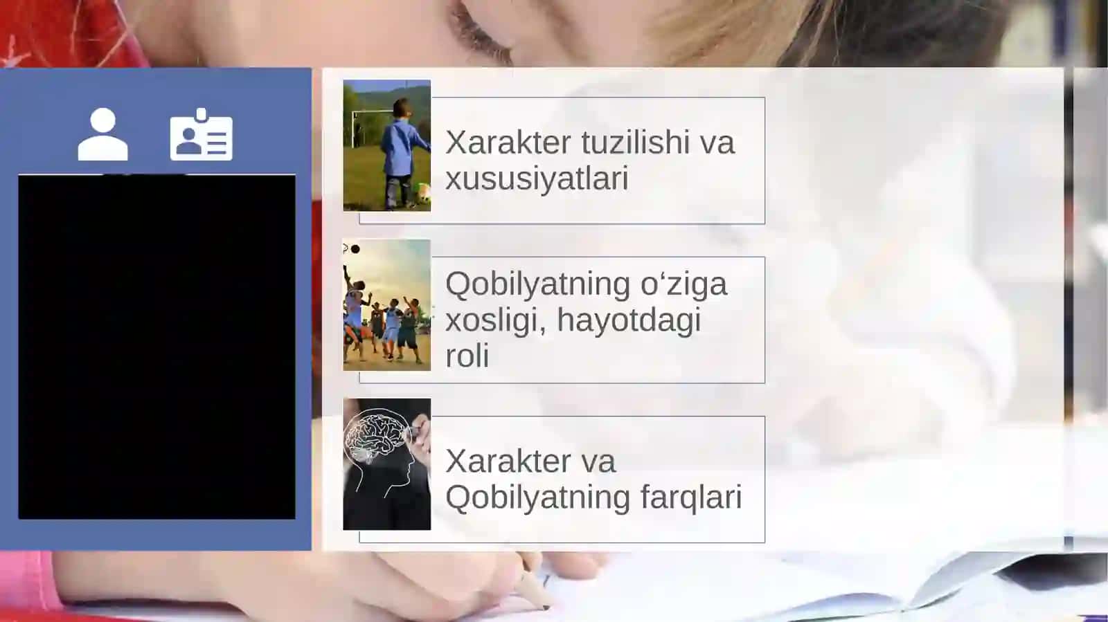 Xarakter va qobiliyat 2