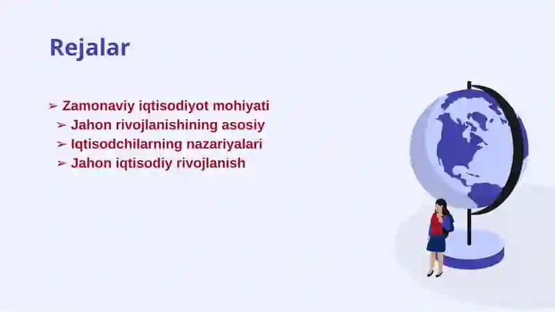 Zamonaviy iqtisodiyot mohiyati 2
