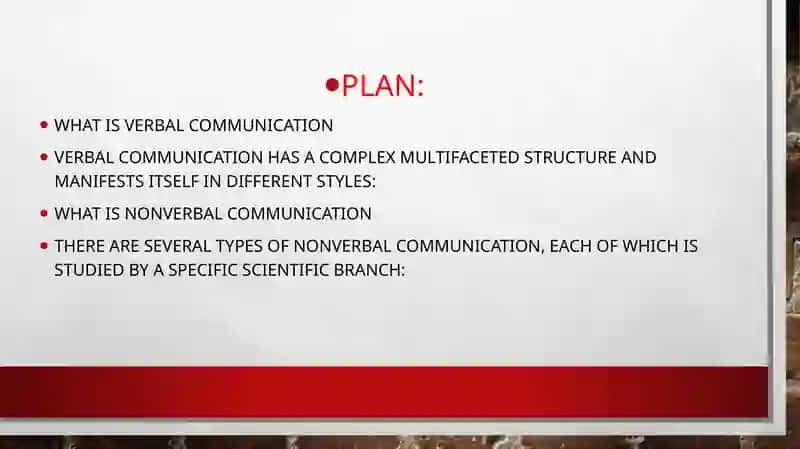 Main units of verbal communications 2