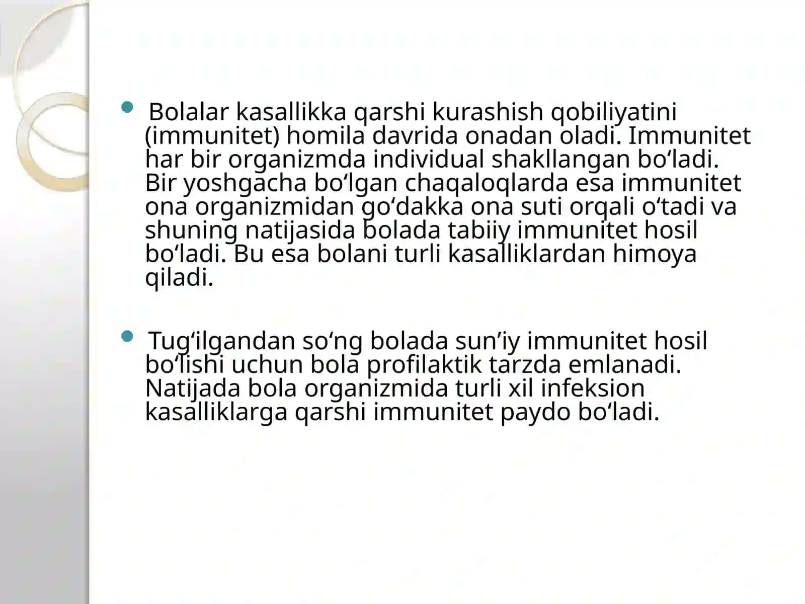 Tez-tez kasallanuvchi bolalar 2