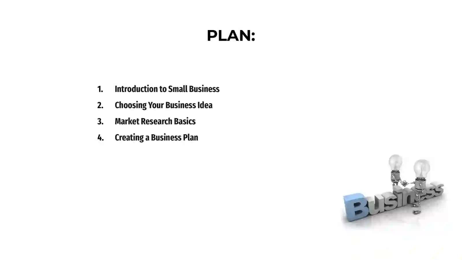 Starting a small business 2