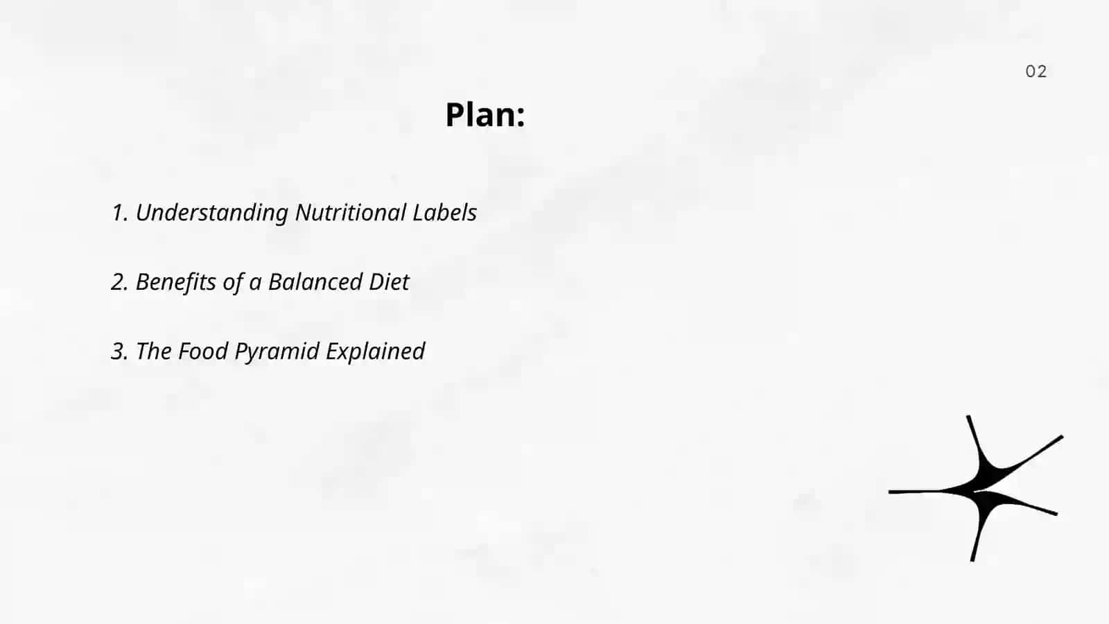 Demo lesson for Eating healthy 2