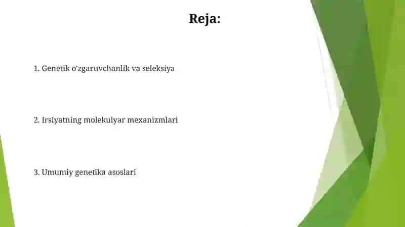 Umumiy genetika 2