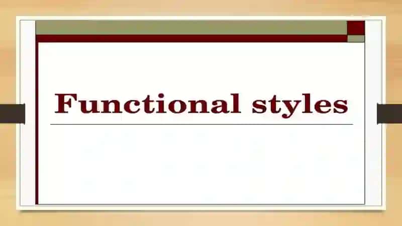 Functional style 2