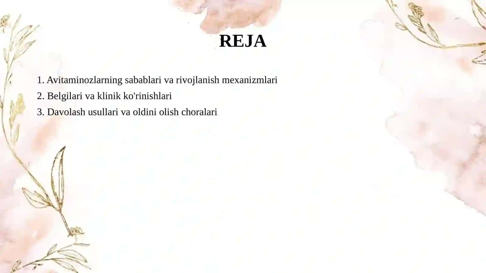 Nasliy avitaminozlar 2