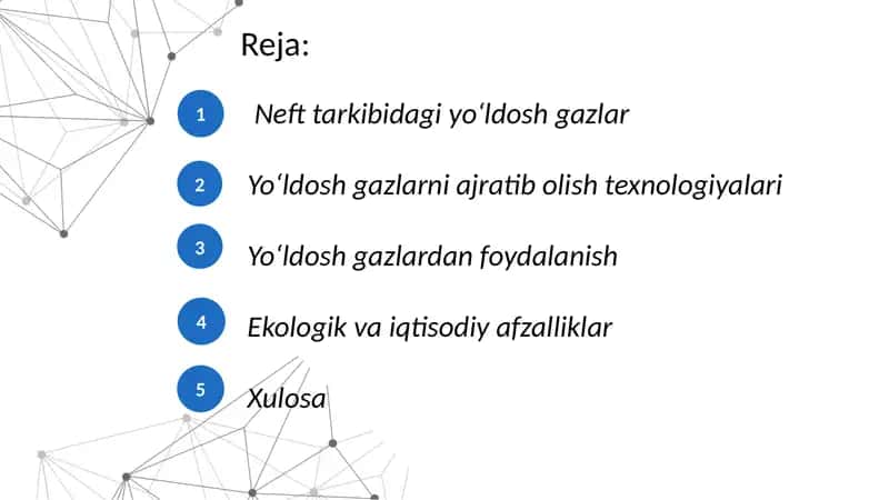 Neft tarkibidagi yo‘ldosh gazlar 2