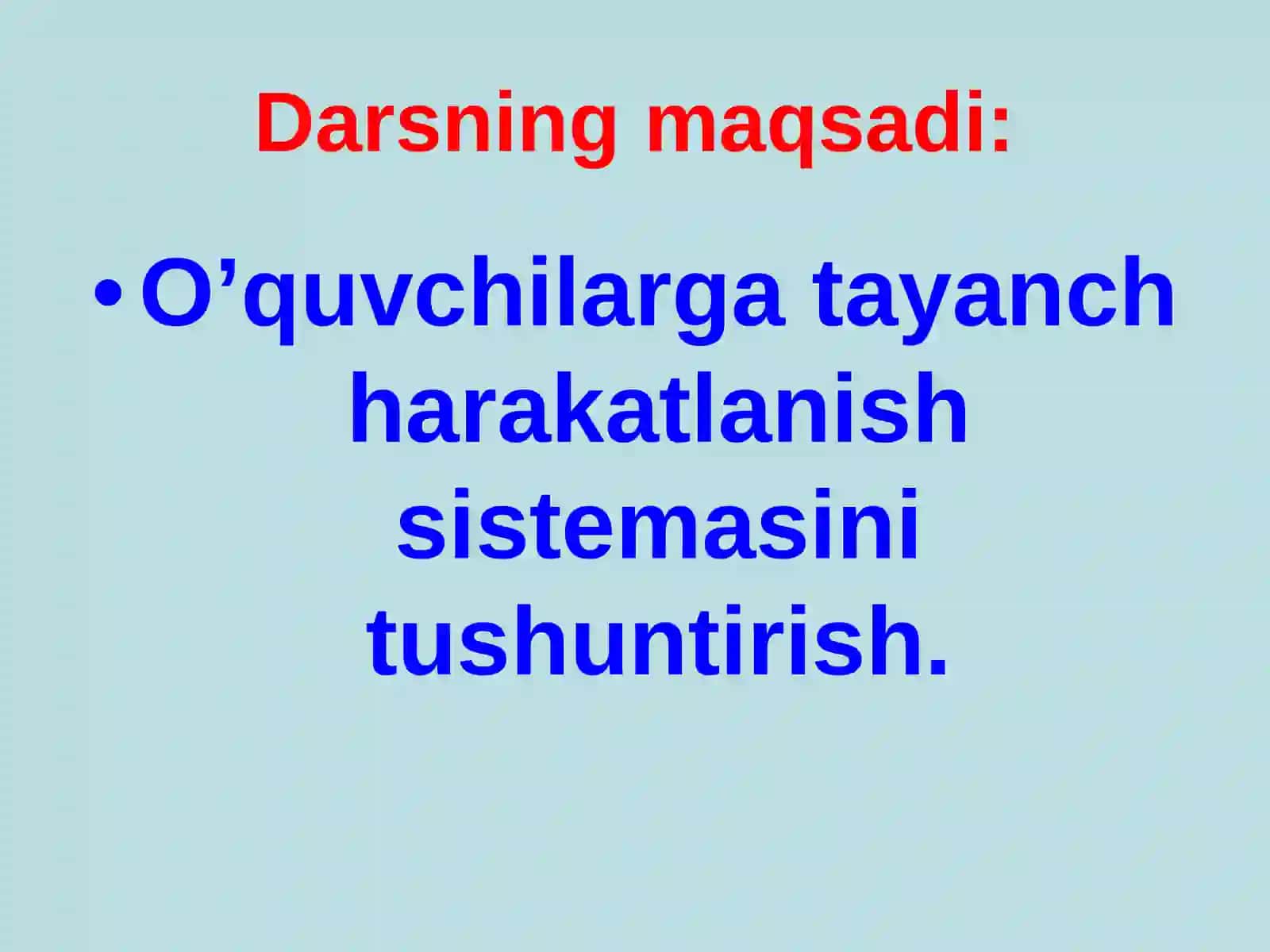 Tayanch harakatlanish sistemasi 2