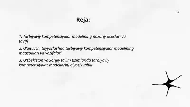 Oʻqituvchi Tayyorlashda Tarbiyaviy Kompetensiyalar Modeli Qiyosiy Yondashuv 2