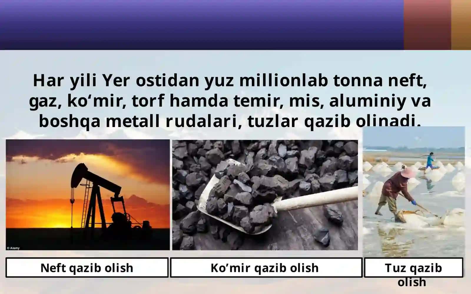 Yeryuzasi reliyefining asosiy shakllari 2