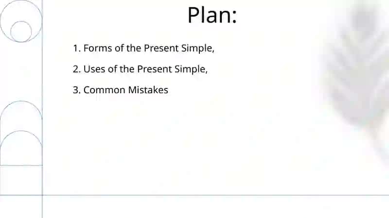 Present Simple Tense 2