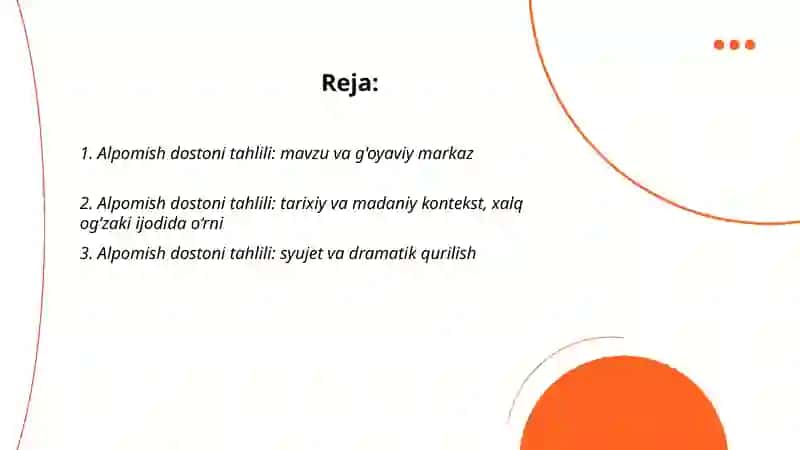 Alpomish dostoni tahlili 2