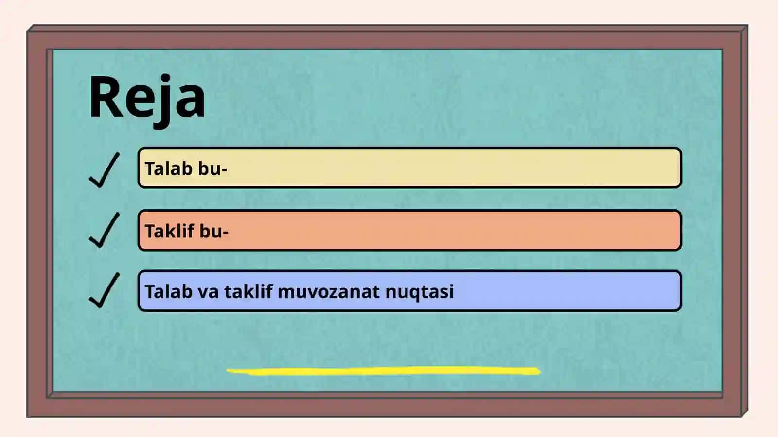 Talab va taklif tahlili 2