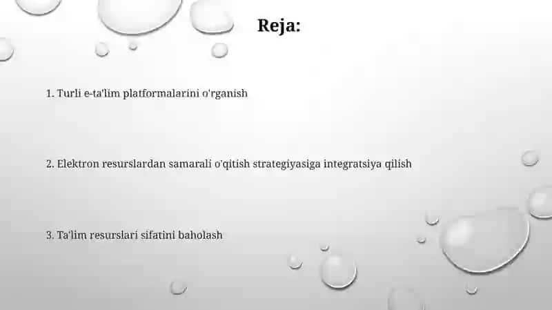 Taʼlim uchun elektron resurslar 2