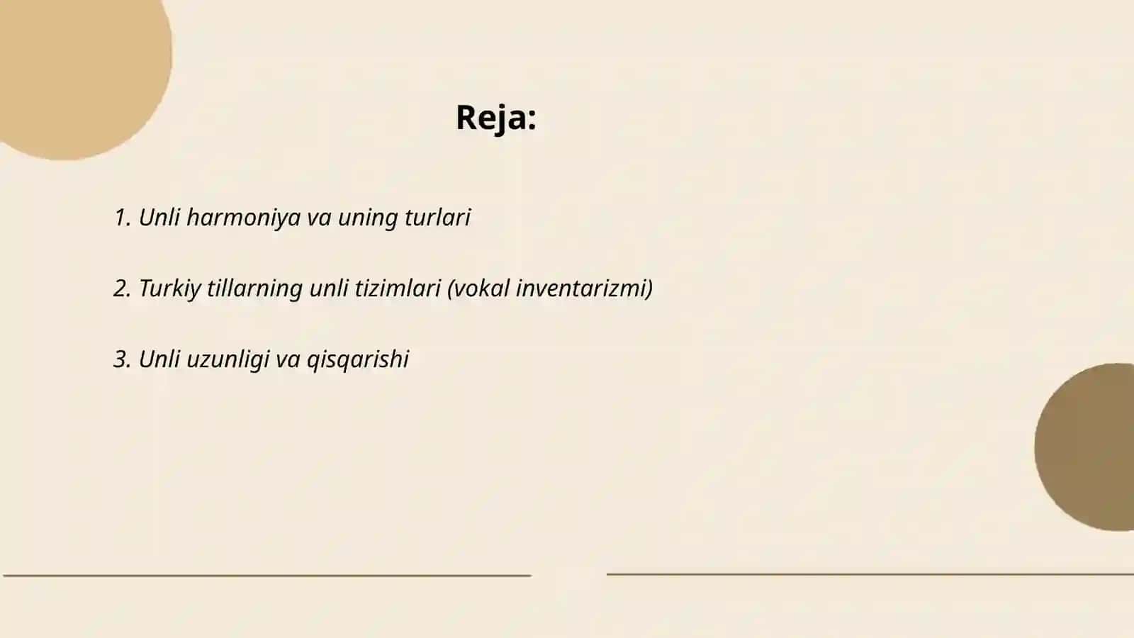 Turkiy tillarning fonetik xususiyatlari 2