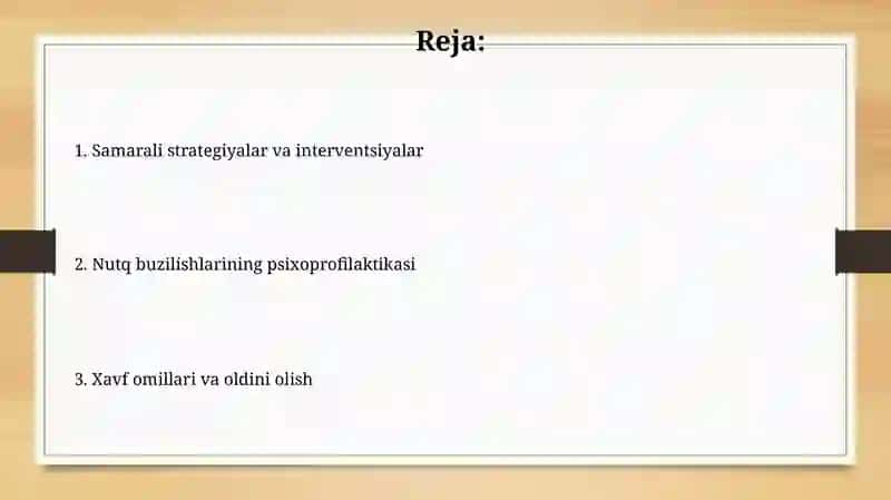 Nutq buzilishlari psixoprofilaktikasi 2