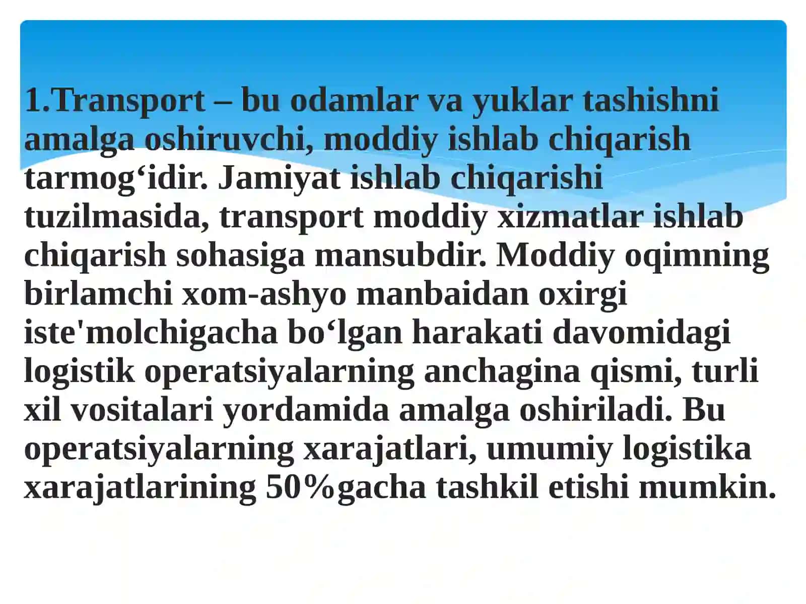 TRANSPORT LOGISTIKASI 2