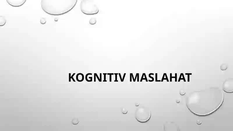 PSIXOLOGIK MASLAXAT FANIDAN TAQDIMOTI 2