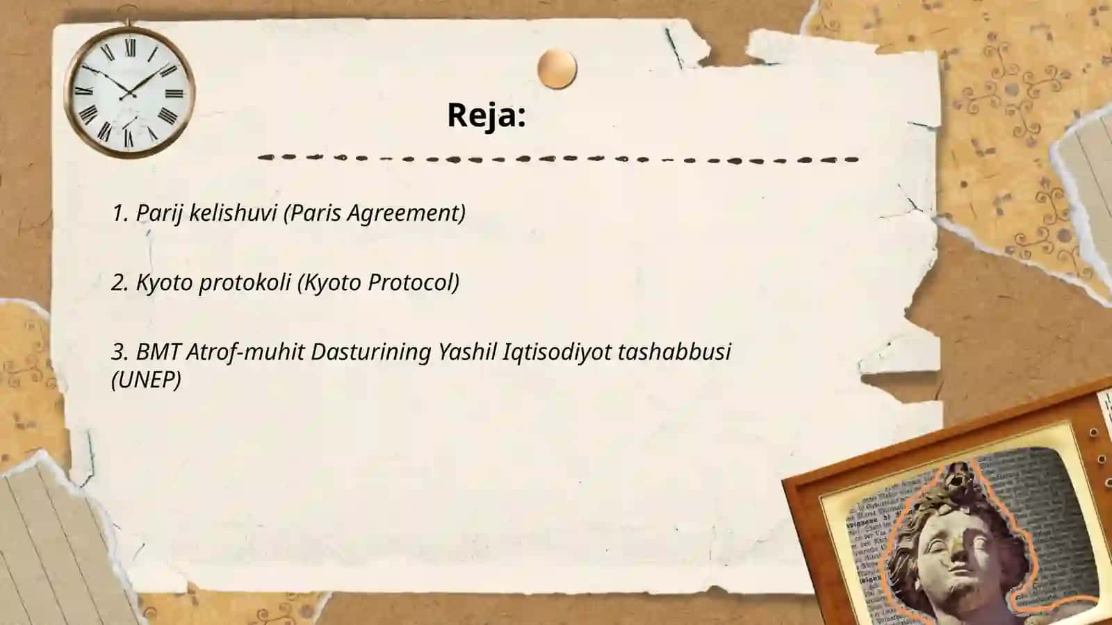 Parij kelishuvi (Paris Agreement) 2