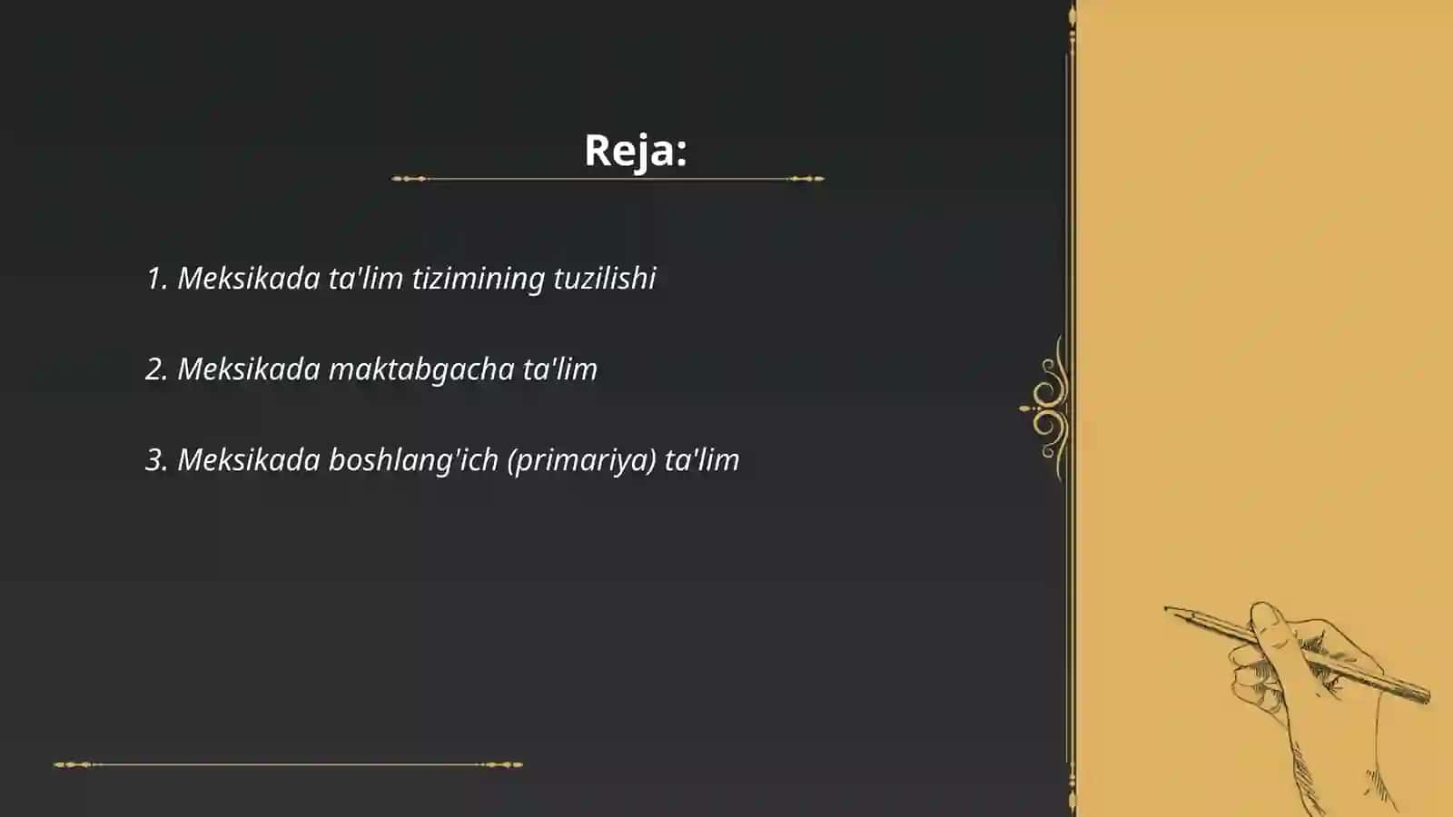 Meksika ta'lim tizimi 2