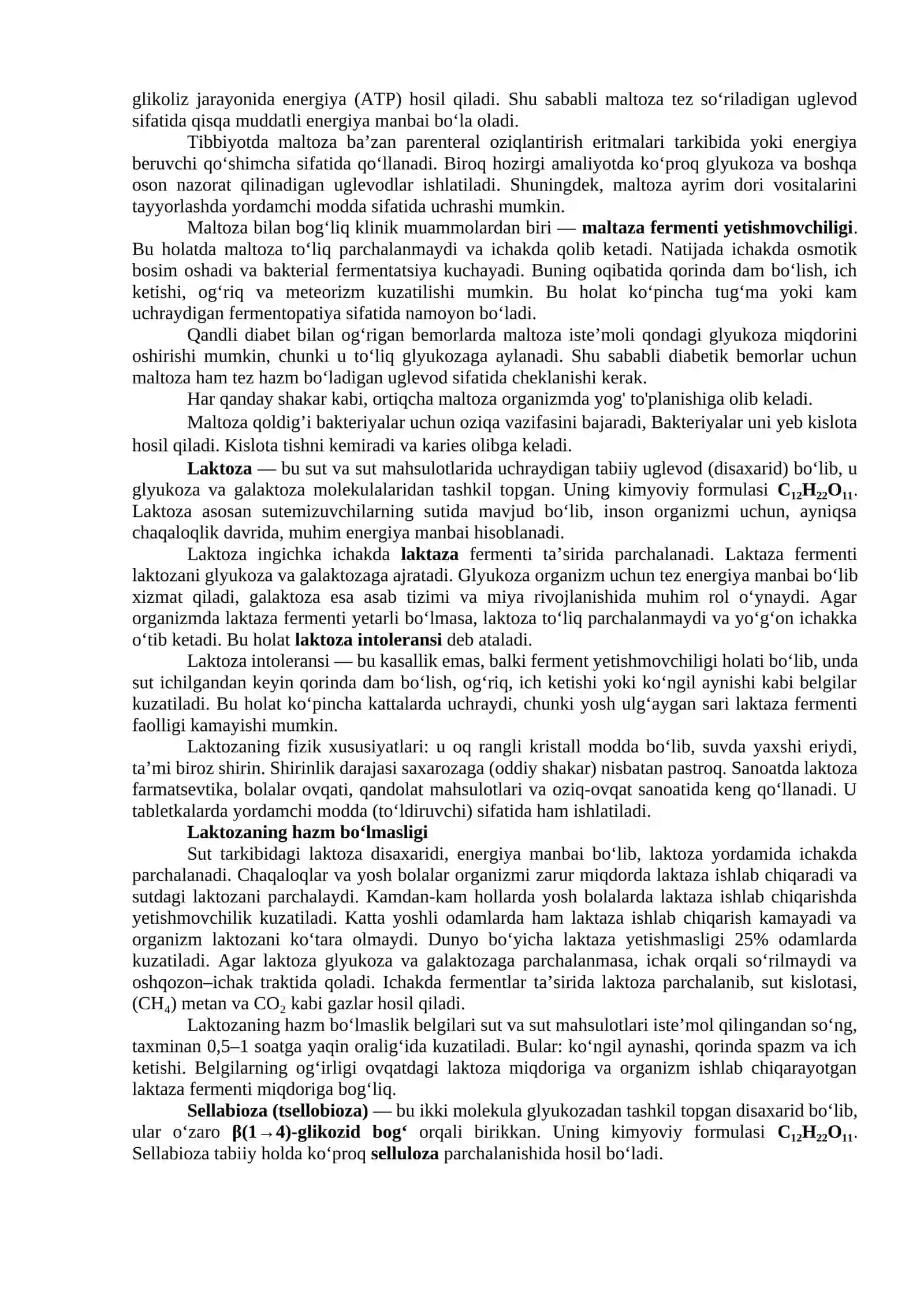 Gidrolizlanayotgan polisaxaridlar 2