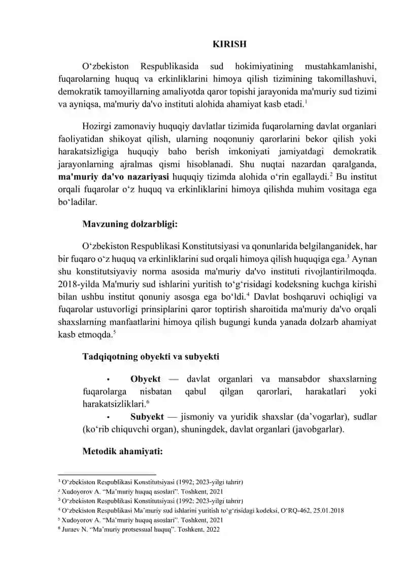 MA'MURIY DA'VO NAZARIYASI 2