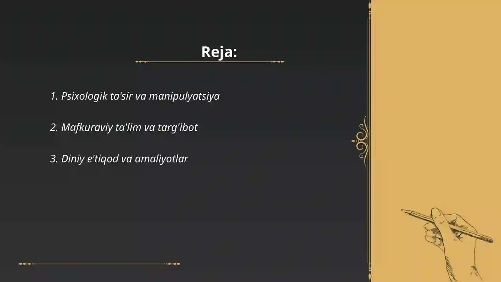 Psixologik ta'sir va manipulyatsiya 2