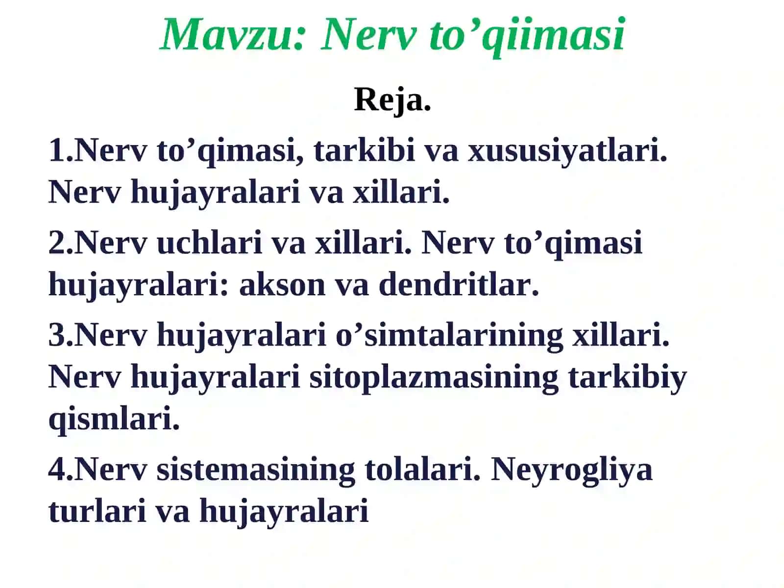 Nerv to’qimasi 2