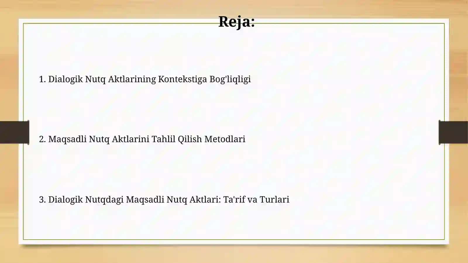 Dialogik nutqda maqsadli nutq harakatlari 2