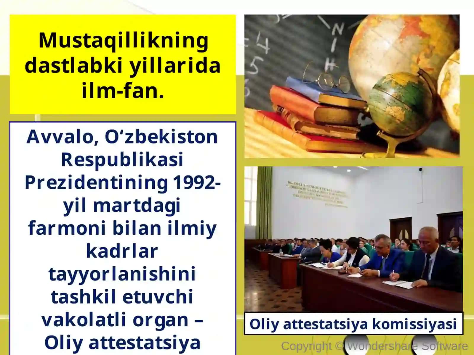Oliy Attestatsiya Komissiyasi (OAK) 2
