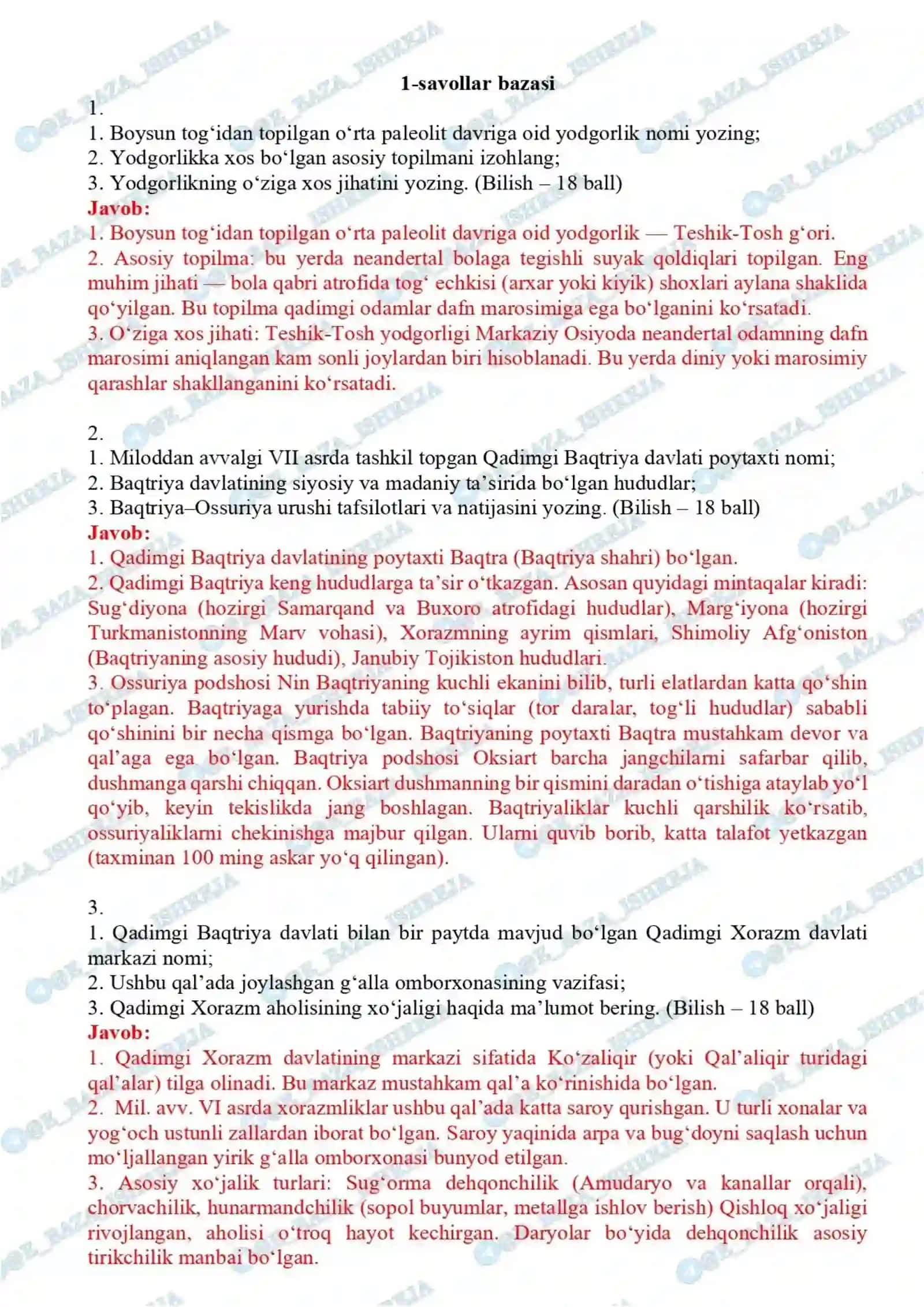 9-sinf O'zbekiston_tarixi_2025_2026_imtihon_javoblari 2